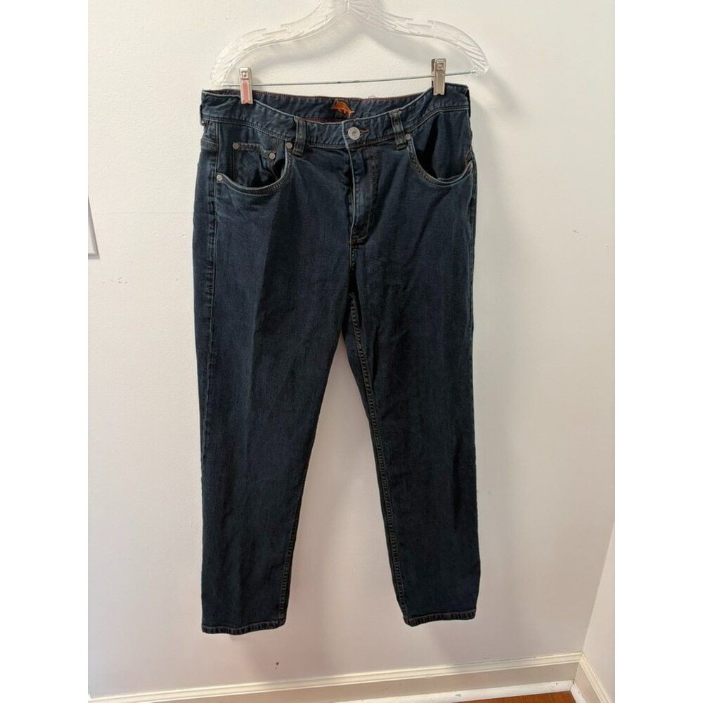 Tommy Bahama Sand Drifter Jeans Mens 35x30 Dark Wash Straight Leg Denim EU 35